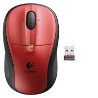 Logitech Wireless Mouse M305 rosu purpuriu, fara fir