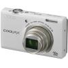 Nikon coolpix s6200 alb; 16 mpix, 10x opt. zoom, hd movie