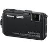 Nikon coolpix aw100 negru 16 mpix, 5x opt. zoom, full hd movie