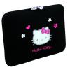 PORT Hello Kitty neagra Husa laptop pana la 12"