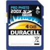 Duracell sdhc pro photo 4 gb class 10, 30 mb/s