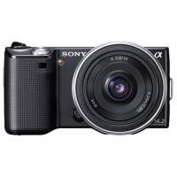 Sony NEX-5A Kit SEL-16 F2,8 negru 14,2 Mpix Exmor CMOS, HD 1080i Film