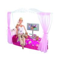 Mattel L9483 - Papusa Barbie si set mobilier