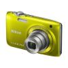 Nikon coolpix s3100 galbena 14 mpix, zoom optic 5x,