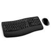 Microsoft wireless comfort desktop 5000 mouse bluetrack, tastatura