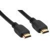 Inline hdmi 1.4, placat cu aur st/st, lungime  2,5m