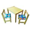 Fra¶r Set mobila pentru copii, masa+ 2 scaune tapitate