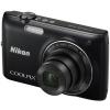 Nikon Coolpix S4150 negru, 14 Mp, Zoom optic 5x, Video HD