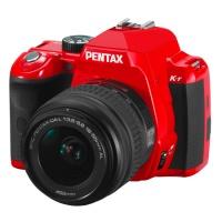 Pentax K-r + DA-L 18-55 rosu, 12,4 MP CMOS, Video HD