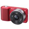 Sony nex-3a kit sel-16 f2,8 rosie 14,2 mpix exmor cmos, hd film