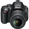 Nikon d5100 kit af-s dx 18-55 vr 16,2 mpix cmos, full-hd-video,