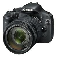 Canon EOS 550D + EF-S 18-135 IS Kit 18 Mpix Senzor CMOS , 7,7cm TFT, Full HD