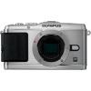 Olympus e-p3 body argintiu; 12,3 mpix, 7,6cm lcd, full hd video