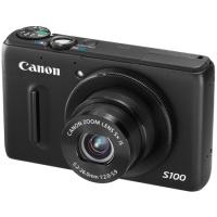 Canon PowerShot S100 negru, 12,1 Mp, Zoom optic 5x, Full HD, HDMI