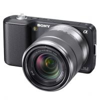 Sony NEX-3K Kit SEL-1855 negru 14,2 Mpix Exmor CMOS, HD Film
