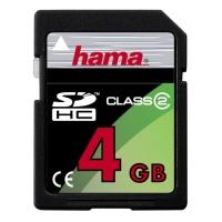 Hama SDHC 4 GB class 2 (55669)