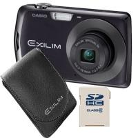 Casio EX-Z335 negru + geanta + Card SD 4 GB