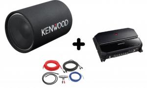 Pachet Audio KENWOOD KSC-W1200T + KAC-PS702EX + LK-10