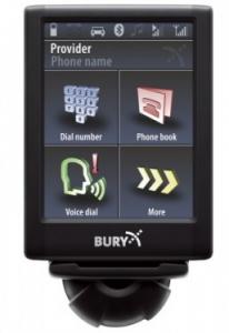 Car Kit Bury CC 9068 - Comanda vocala; Bluetooth; Ecran touchscreen detasabil; Multipoint;