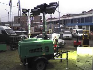 Generator mobil cu turn telescopic