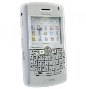 Husa din silicon BlackBerry 8800 / 8820 / 8830 white-HUSB64