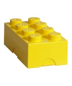 Cutie depozitare galbena LEGO