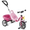 Puky - tricicleta cu maner roz 2325