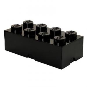 Cutie depozitare neagra LEGO