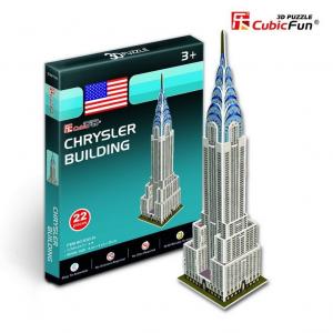Puzzle 3D- Chrysler Building- Cubicfun