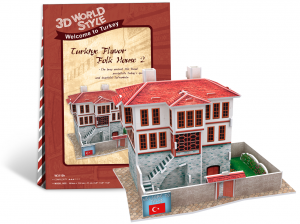 Puzzle 3D- CBF- Casa turceasca model 2- Cubicfun