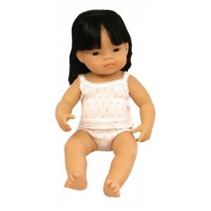 Papusa fetita asiatica 38 cm - Miniland