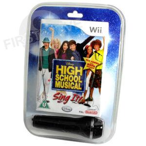 High School Musical Sing It Wii cu microfon