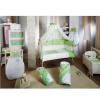 Lenjerie de pat sestetto long bella lime/melon/rose -