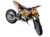 Motocicleta de motocros - lego