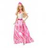 Papusa Barbie Rochie roz deschis  petrecere Mattel
