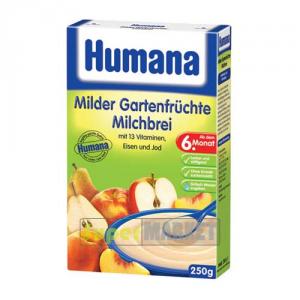 HUMANA - CEREALE CU FRUCTE DE GRADINA SI LAPTE 250 G