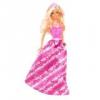 Papusa Barbie Rochie roz inchis petrecere Mattel