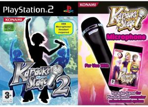 Karaoke Stage &amp; Microphone PS2