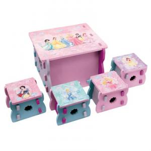 DISNEY - SET MASA CU SCAUNE PRINCESS