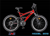 Bicicleta CLIMBER 2442-18V-Model 2013 - DHS