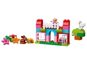 Cutie roz completa pentru distractie - LEGO DUPLO