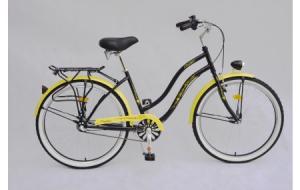 Bicicleta 2602 CRUISER negru DHS