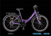 Bicicleta Kreativ 2614-6V -Model 2013 - DHS