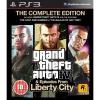 Grand
 Theft Auto IV Complete Edition PS3