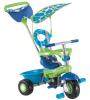 Tricicleta smart trike fresh 3 in 1 albastru/verde