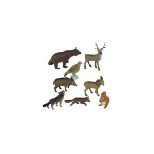 Animale din padure set de 8 figurine - Miniland