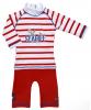 Costum de baie sealife red marime 86- 92 protectie uv swimpy