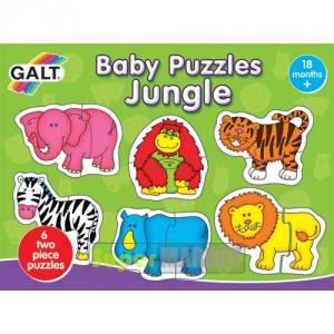 GALT - PUZZLE PENTRU BEBE - ANIMALE DIN JUNGLA