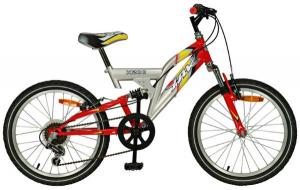 Bicicleta Yakari X200 cu suspensii 20&quot;