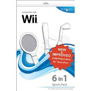 Blue Ocean 6-in-1 Sports Pack White Wii